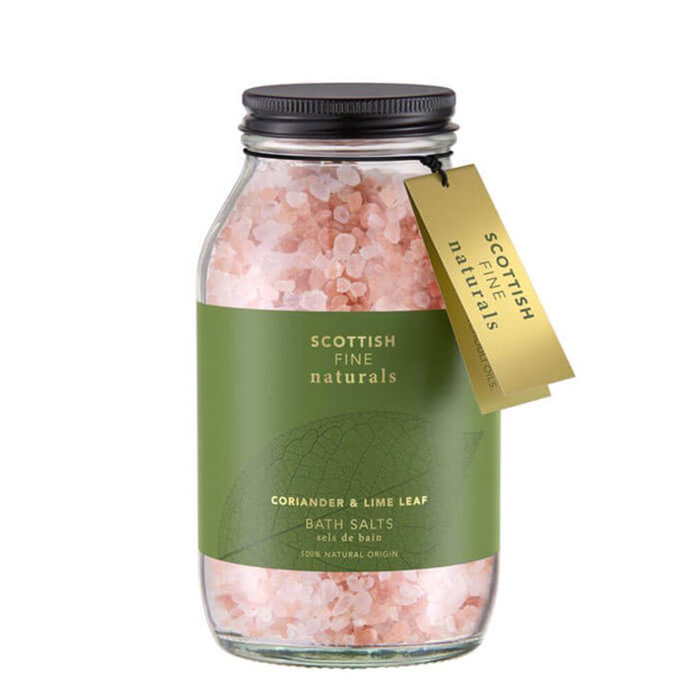 Scottish Fine Soaps Co. Naturals Coriander & Lime Bath Salts 500g